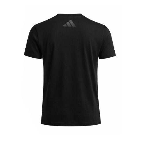 T-shirt adidas Combat Sport noir respirant pour sports de combat avec logo épuré