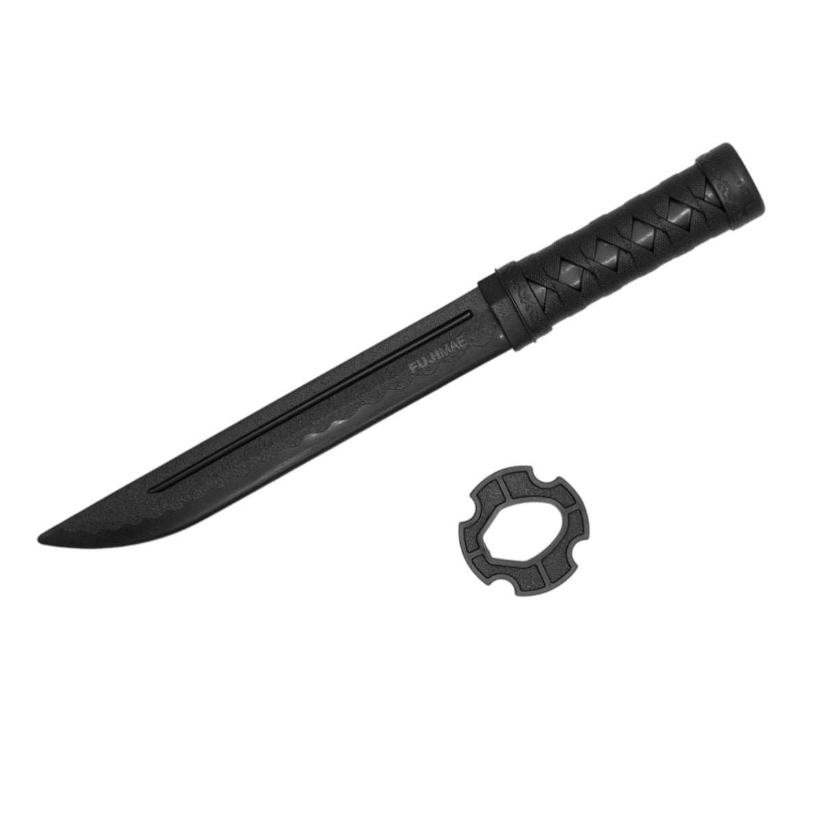 Tanto Training Polypropylène noir FUJIMAE 35,5 cm pour arts martiaux et self-défense