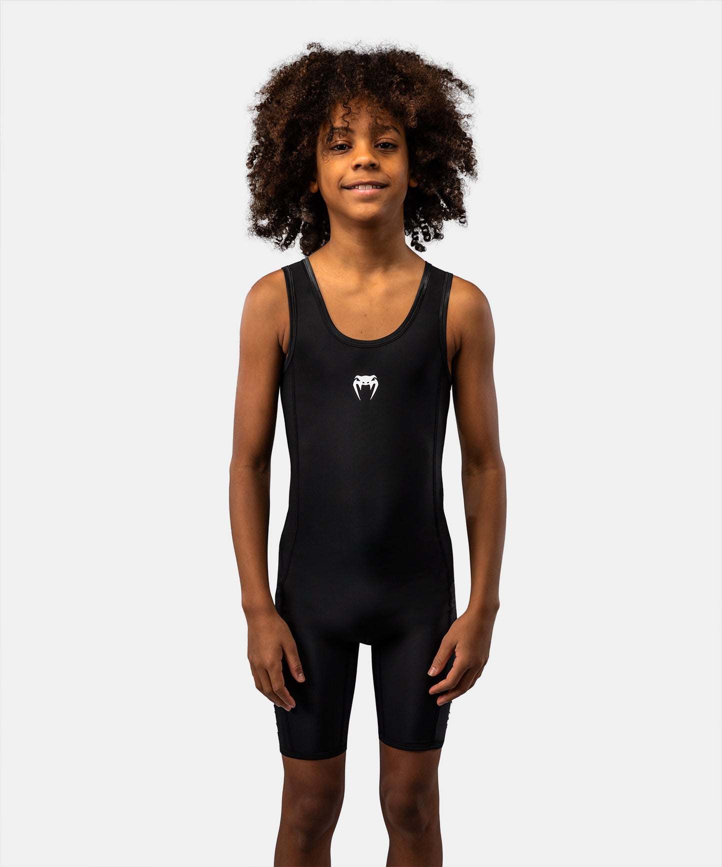 Tenue de lutte Venum enfant, singlet extensible pour performance et confort en lutte et grappling