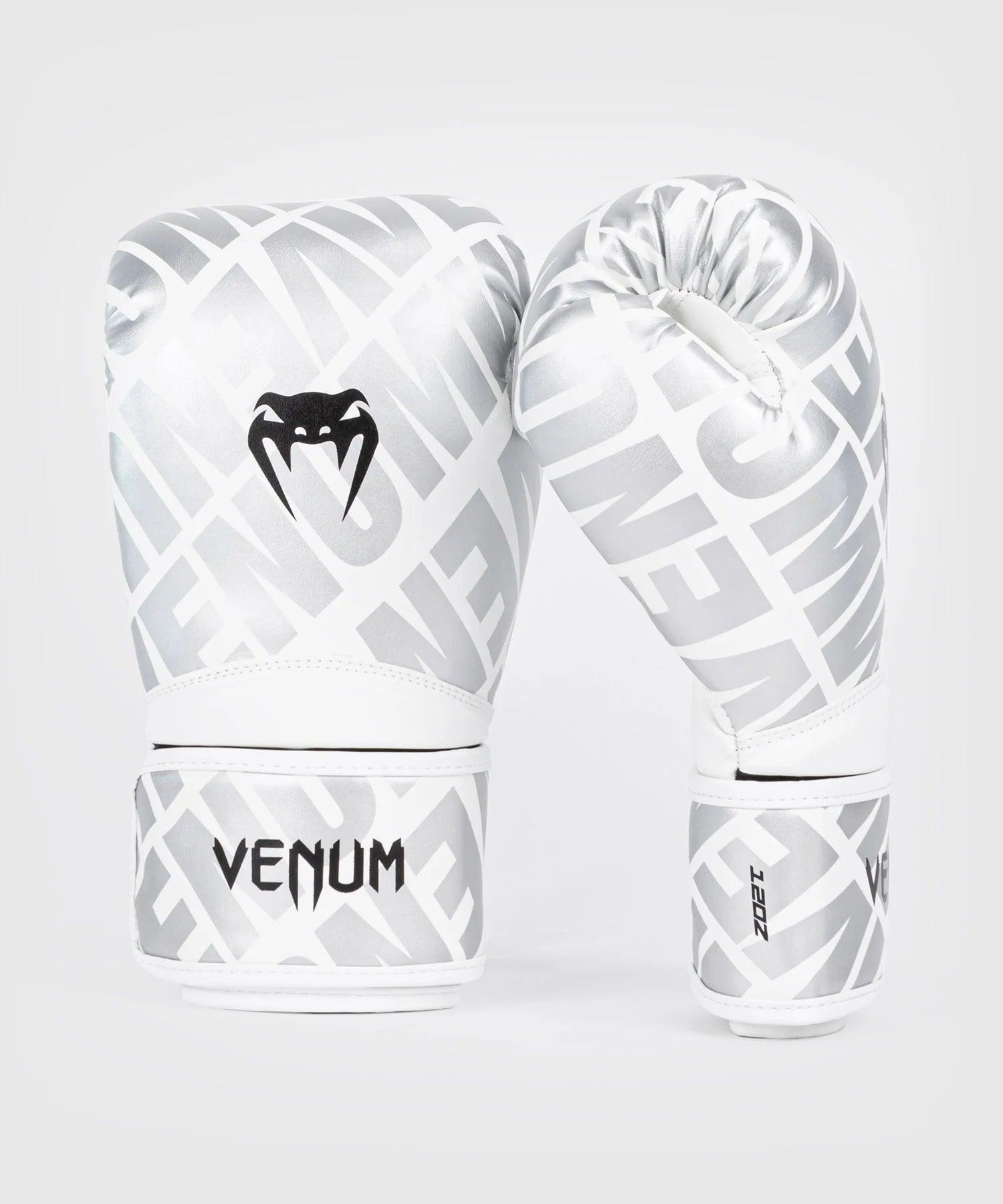 Gants de Boxe Venum Contender 1.5 XT - Blanc/Argent