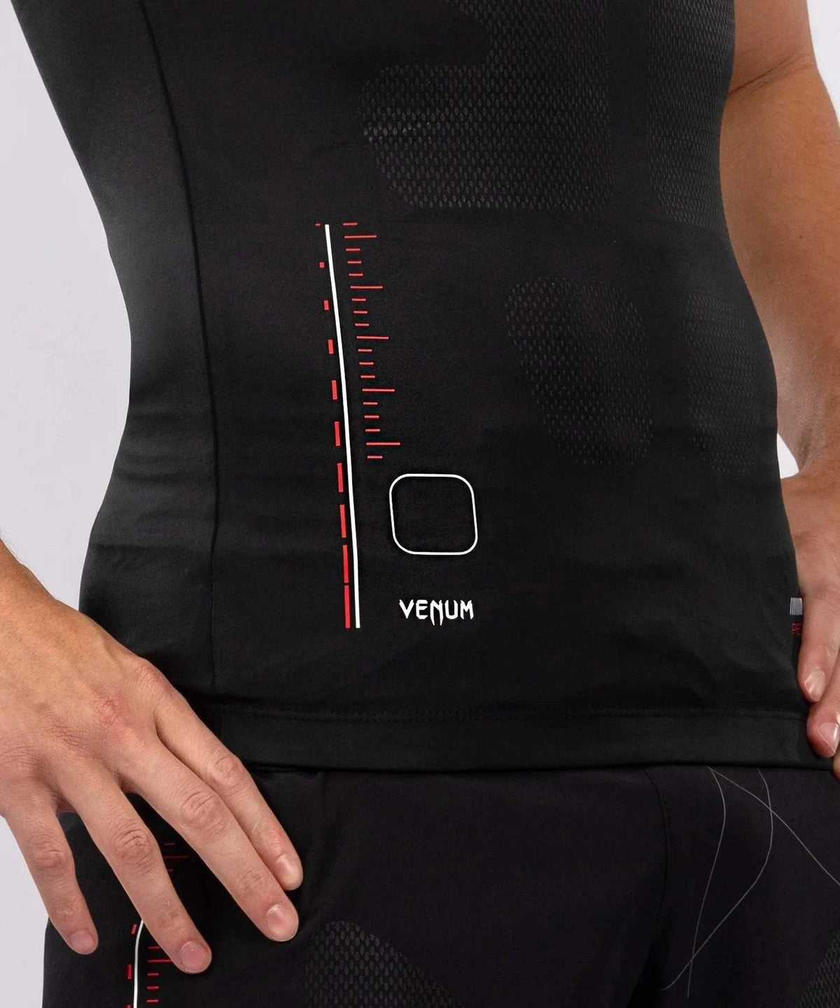Venum Tactical XT Rashguard Sans Manches - Noir/Rouge