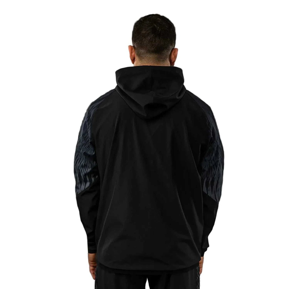 Veste de survêtement Venum x Chimaev Wild Borz noir et gris pour entraînement sportif