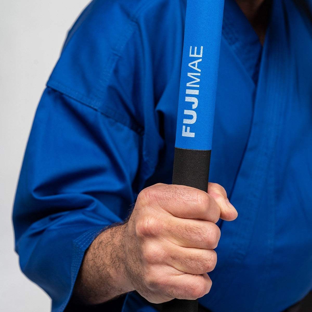Bâton Kali Arnis en mousse Fuji Mae bleu et noir pour entraînement arts martiaux philippins