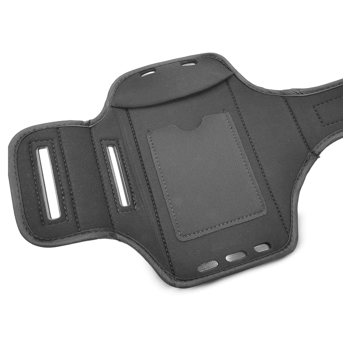 Brassard smartphone grand modèle Sveltus pour sport avec fenêtre tactile et maintien confortable.