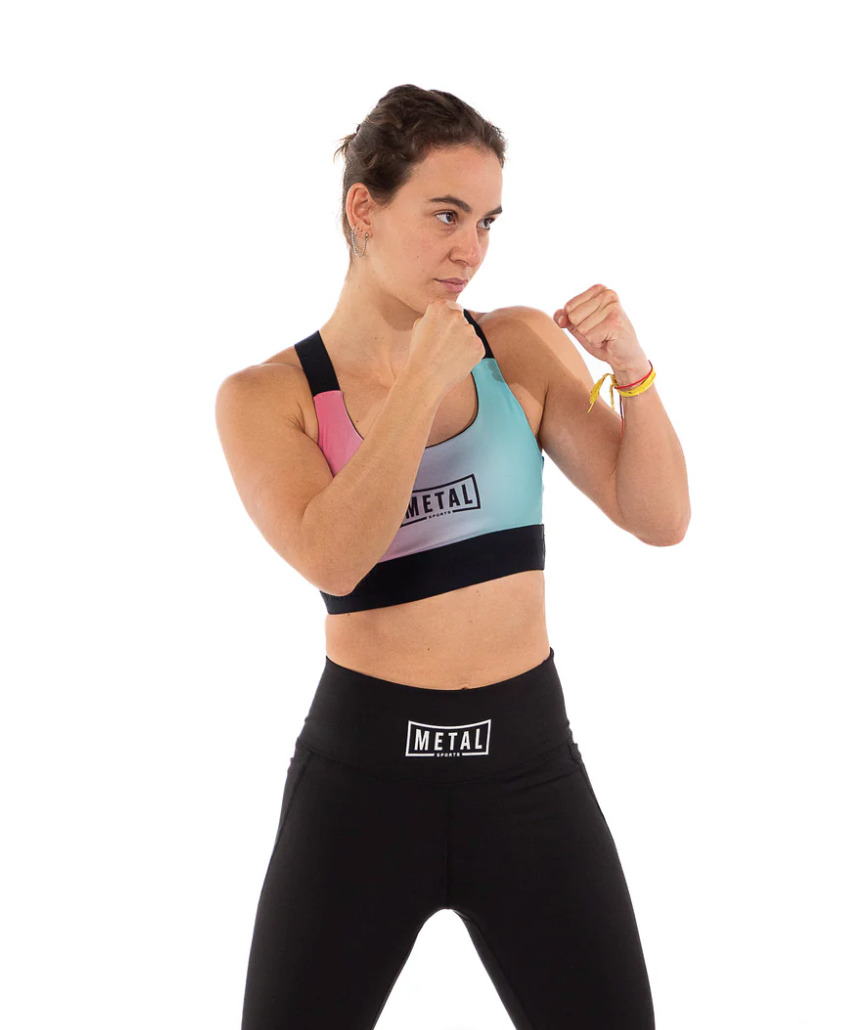 Brassière Femme Elastique Metal Boxe - Miami Vice