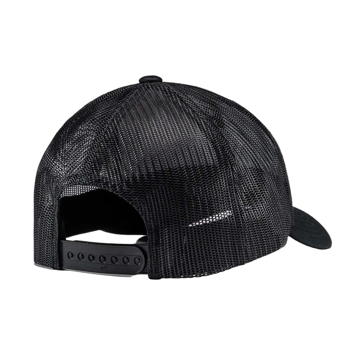 Casquette Venum Classic Trucker noire avec logo brodé blanc et maille respirante arrière