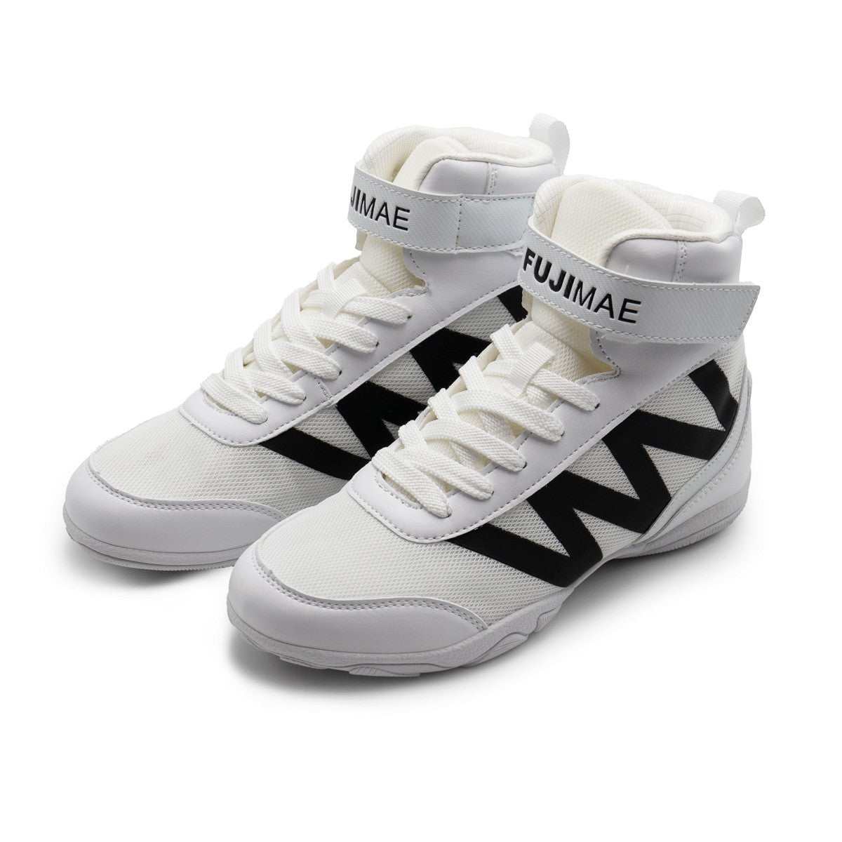 Mesh respirant et finition PU des chaussures de boxe FUJIMAE VVV