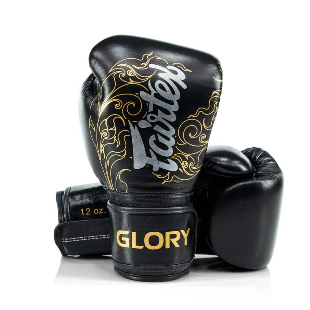 Marquage GLORY sur le gant de boxe Fairtex BGVG3