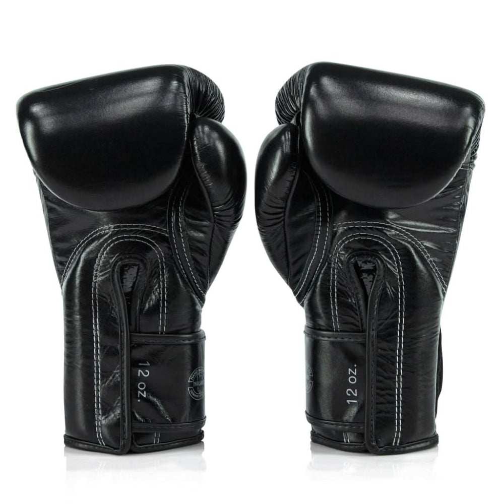 Paume du gant de boxe Fairtex x GLORY noir et or