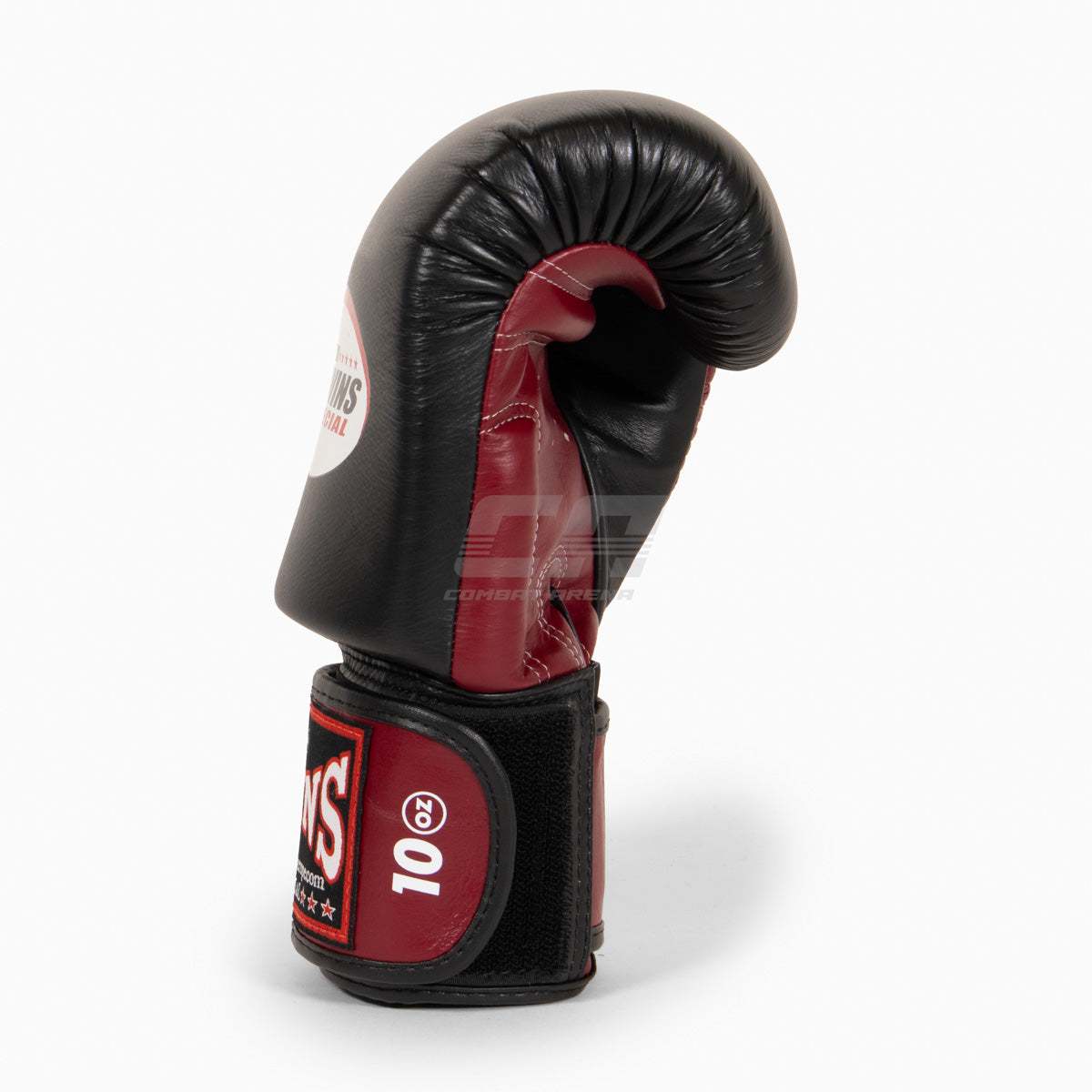 Paire de gants Twins BGVL3 bordeaux noir en cuir