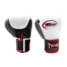 Gants de boxe Twins Premium BGVL3 3 tons - Noir/Blanc/Gris