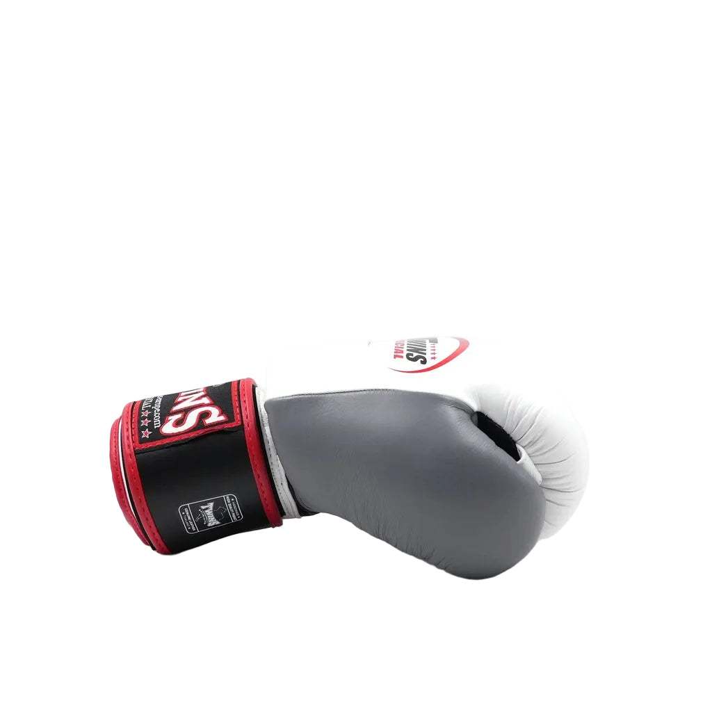Gants de boxe Twins BGVL3 3 tons Noir Blanc Gris, vue 4