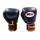 Gants de boxe Twins Premium BGVL3 3 tons - Noir/Marine/Noir