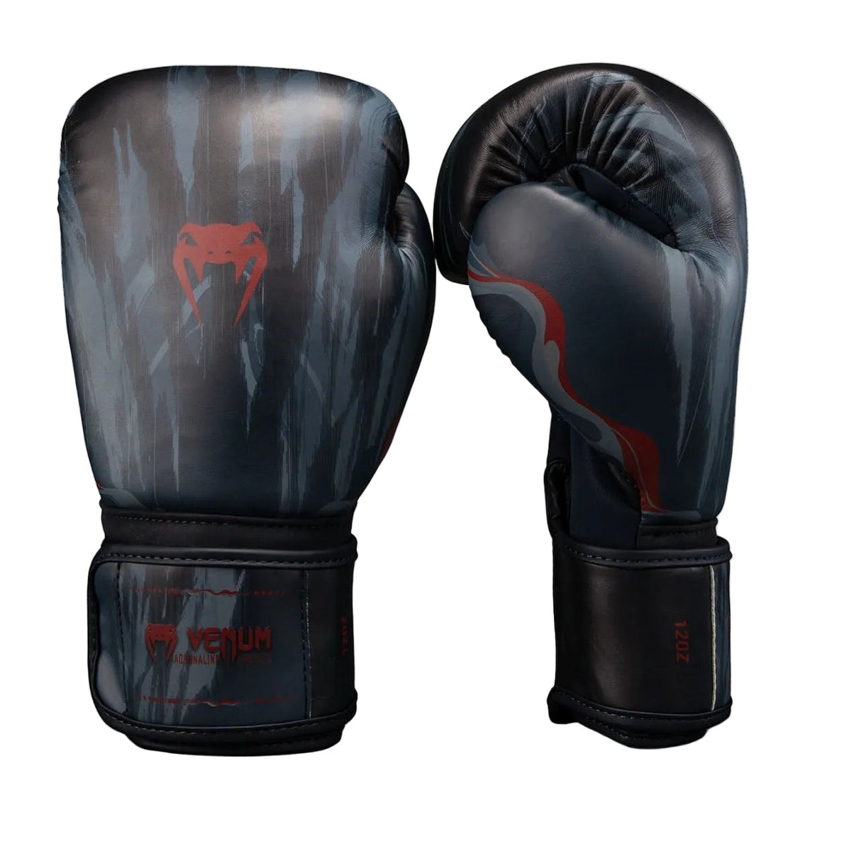 Gants de Boxe Venum Demon Noir/Gris vue de détail