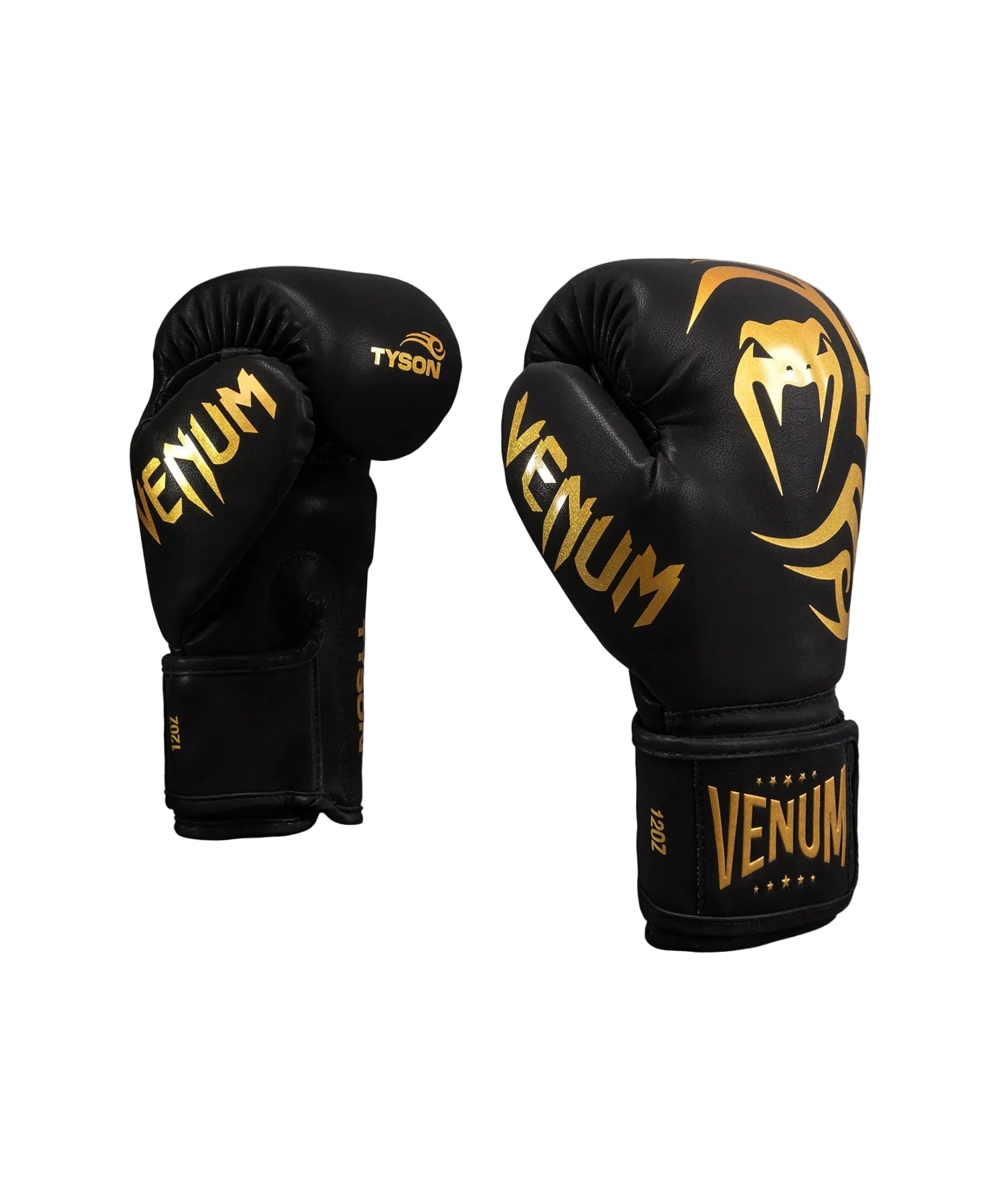 Gants de Boxe Venum Mike Tyson Replica Noir/Or