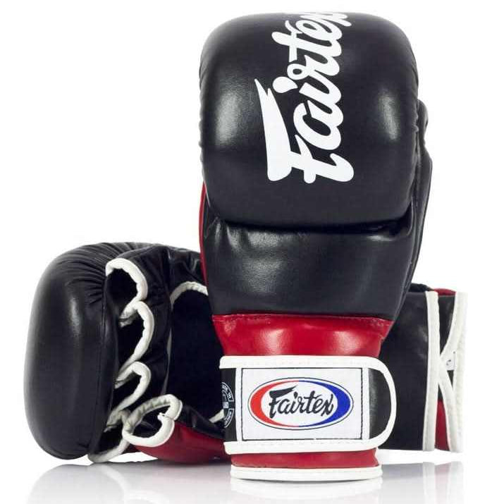 Fermeture velcro et rembourrage du poignet du gant Fairtex FGV18