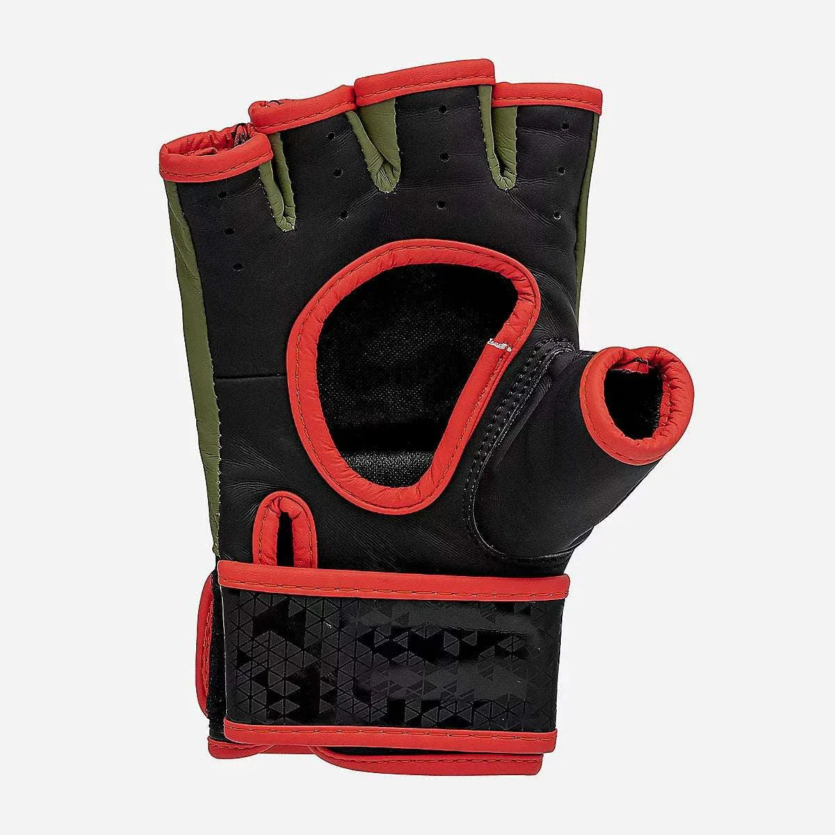 Gants de boxe MMA adidas Combat 50 en couleur camoline kaki pour entraînement et grappling