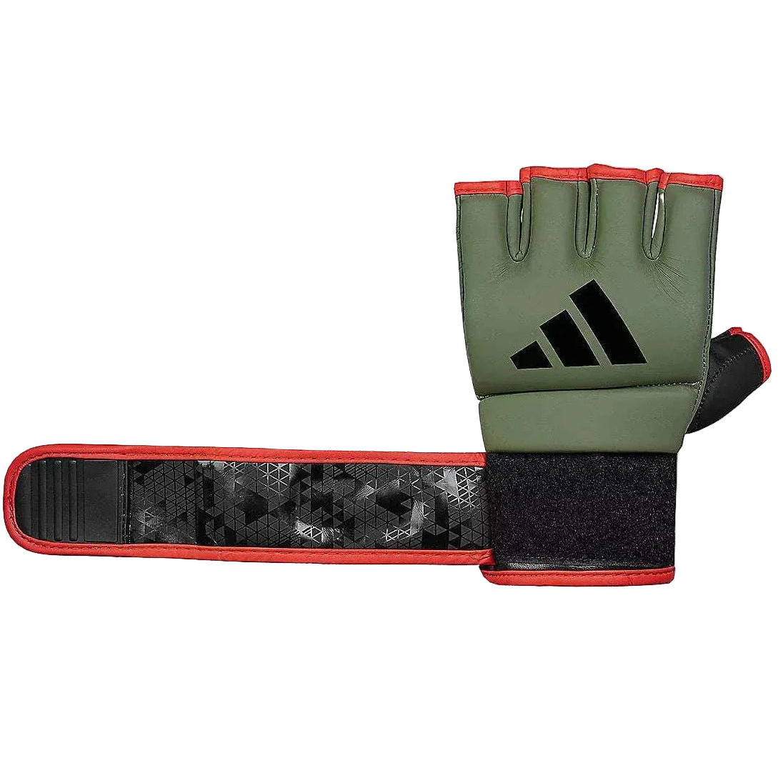 Gants de boxe MMA adidas Combat 50 couleur camoline résistants et confortables pour entraînement et grappling