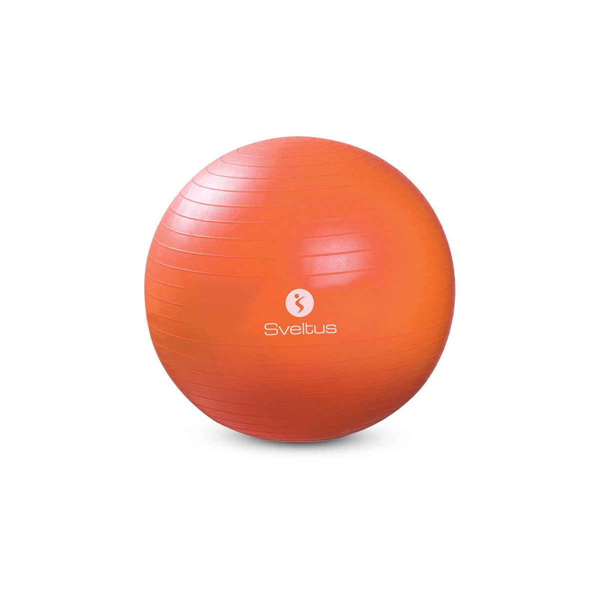 Gymball orange 55 cm Sveltus en PVC anti-explosion pour fitness et gainage