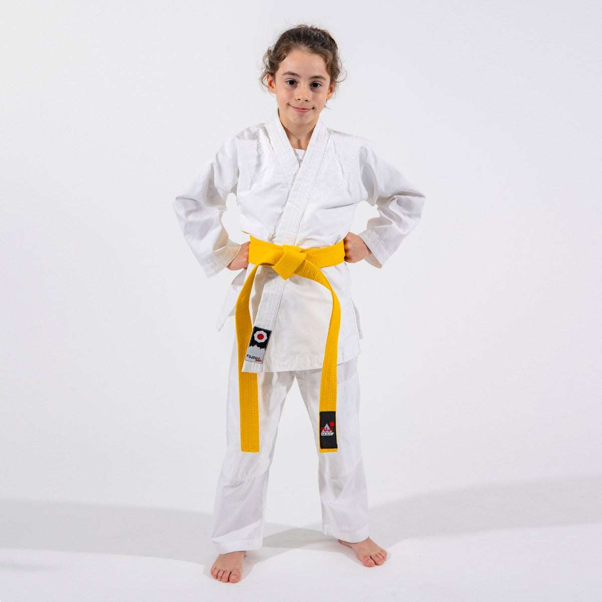 Judogi FUJIMAE Basic, renforts au cou et au dos