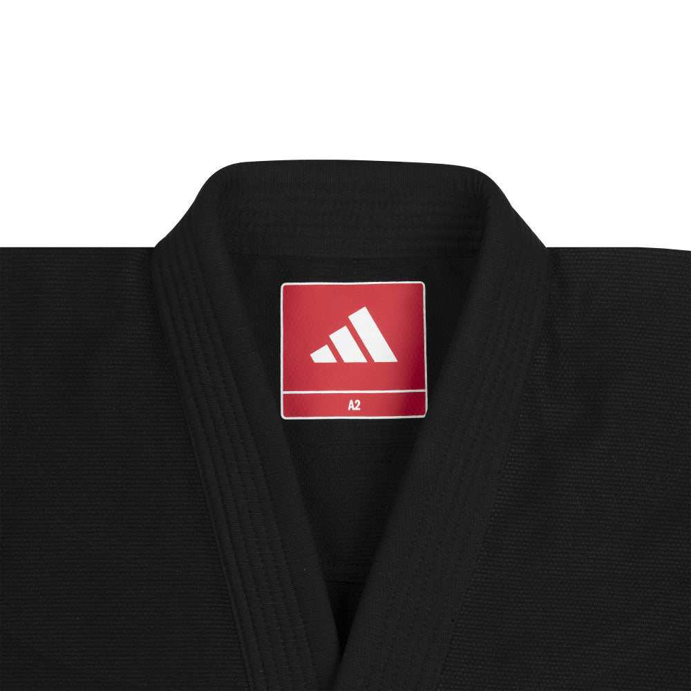 Kimono de Jiu jitsu Adidas Challenge New noir en coton 100% avec renforts et doublure sublimée