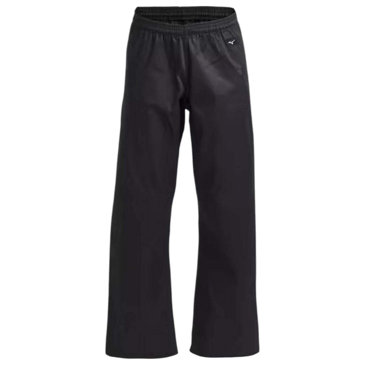 Pantalon du kimono Mizuno Kiai noir, cordon et taille élastique