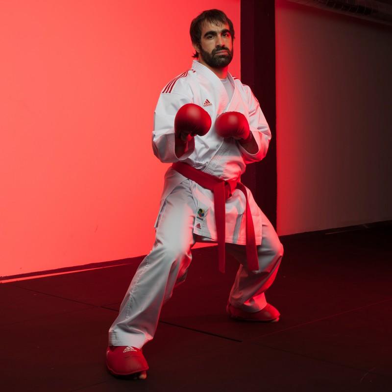 Kimono de Karate Combat, Kumite Adidas K190SK à Bandes