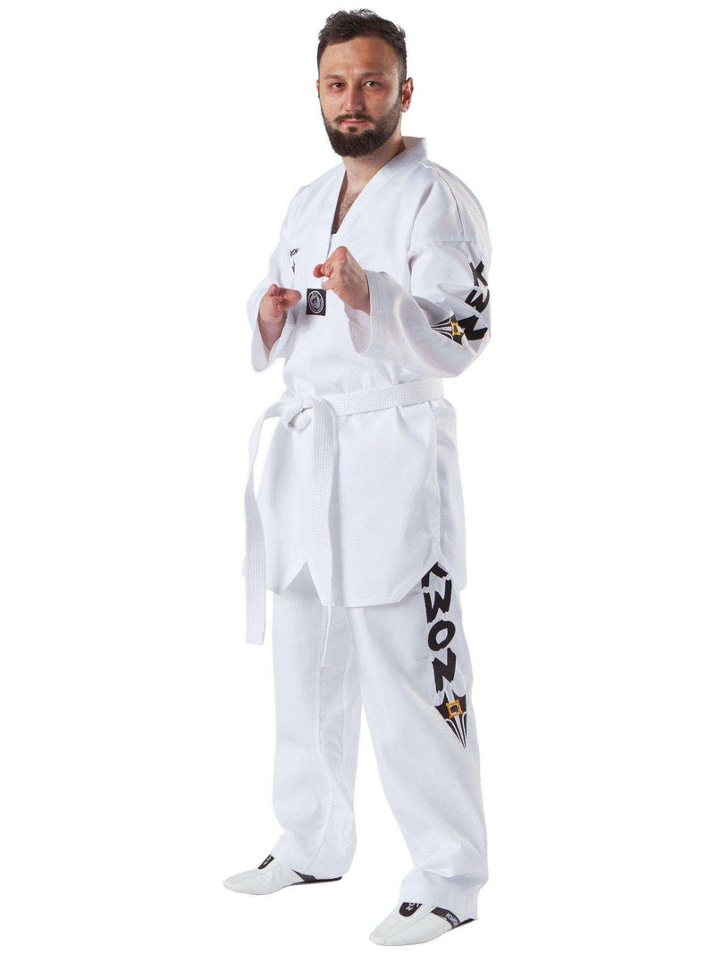 Dobok de Taekwondo Starfighter Kwon Col Blanc - 1006