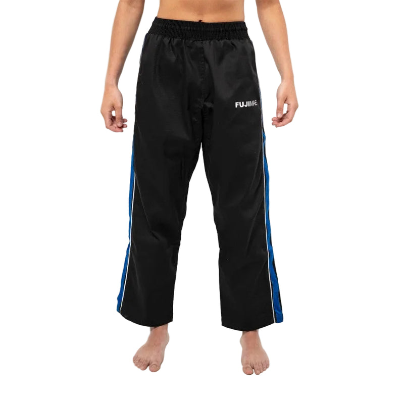 Pantalon Arts Martiaux Training FUJIMAE - Noir/Bleu