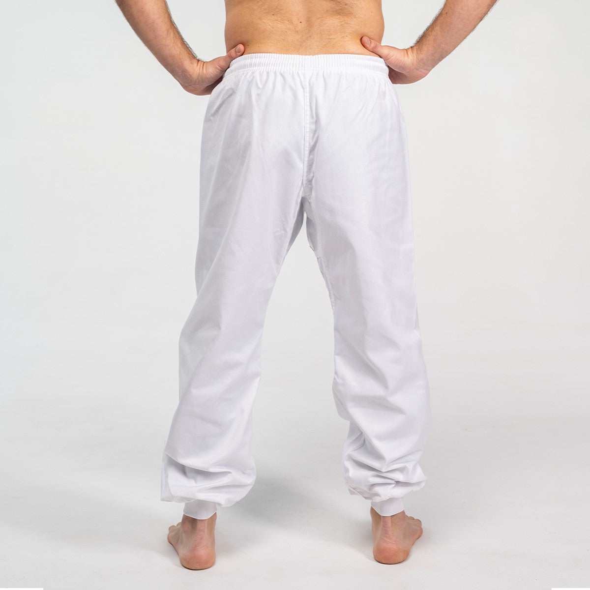 Détail du tissu du pantalon de Kung Fu FUJIMAE Training