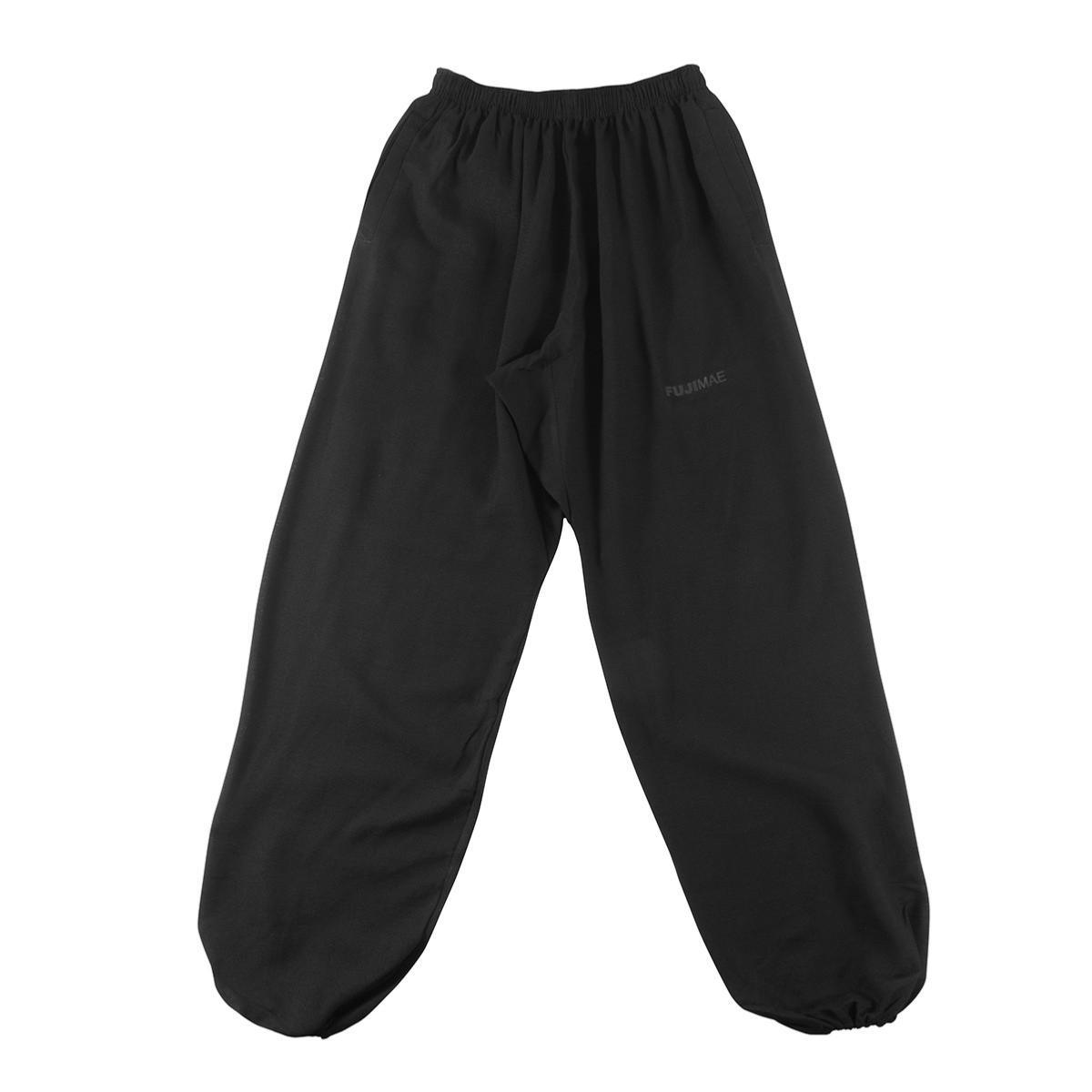 Pantalon de Tai chi chuan en Lin FUJIMAE | Boutique des Arts Martiaux noir
