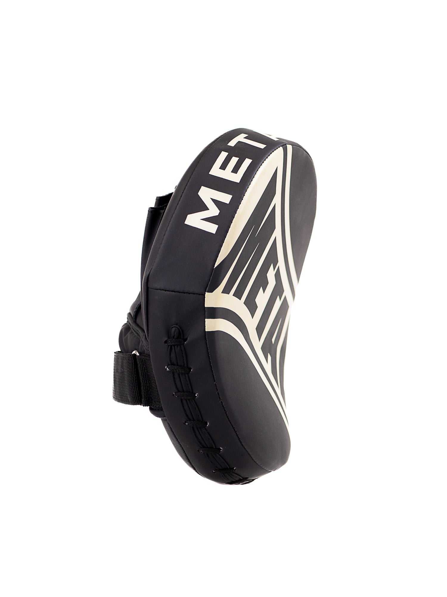 Pattes d’Ours courbées noires Metal Boxe en PU avec mousse haute absorption pour entraînement boxe et sports de combat