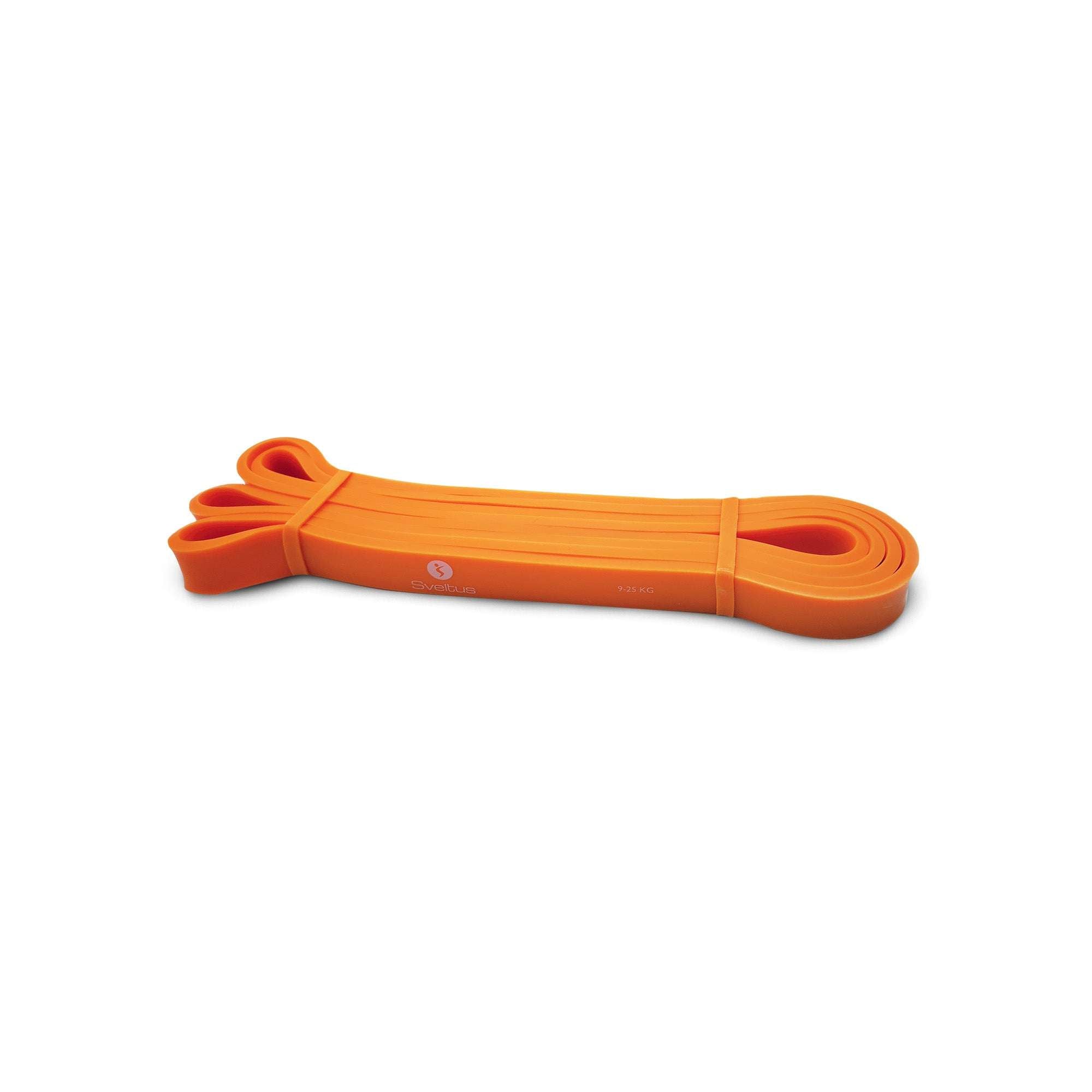 Power band orange 9–25 kg Sveltus élastique de résistance pour musculation et entraînement intensif