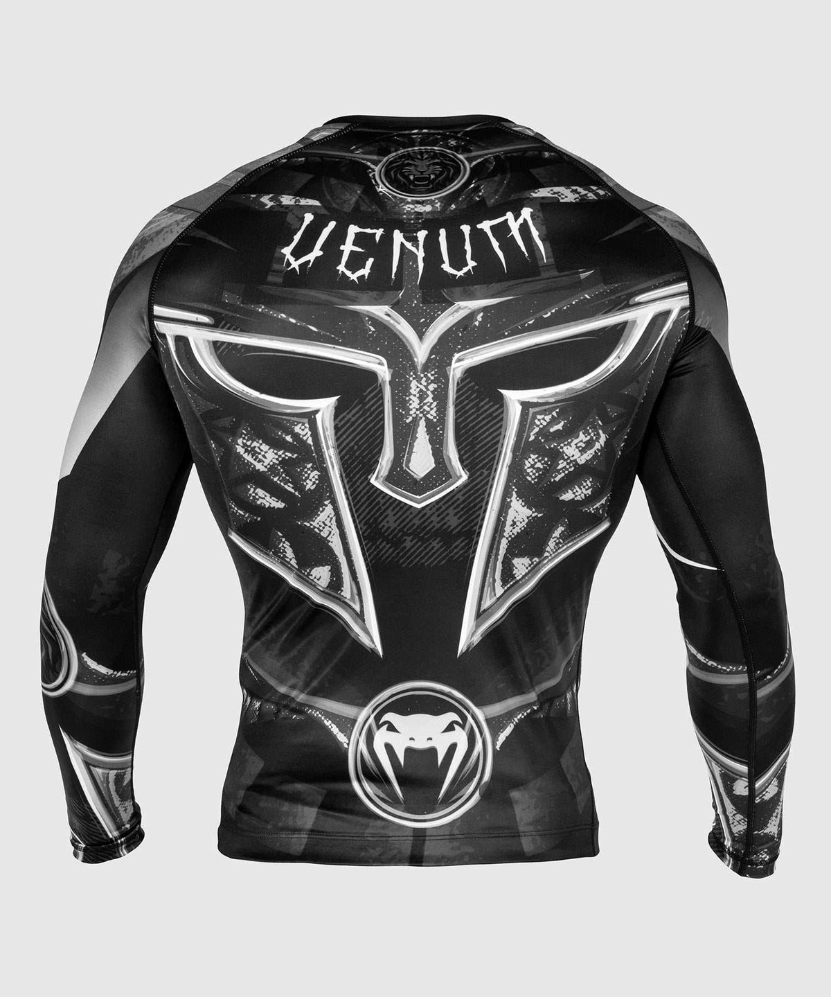 Rashguard Venum Gladiator 3.0 manches longues pour MMA et JJB, compression et régulation thermique