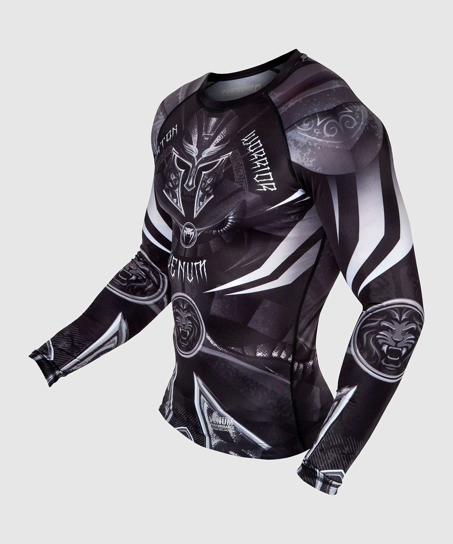 Rashguard Venum Gladiator 3.0 manches longues pour JJB et MMA avec compression et régulation thermique
