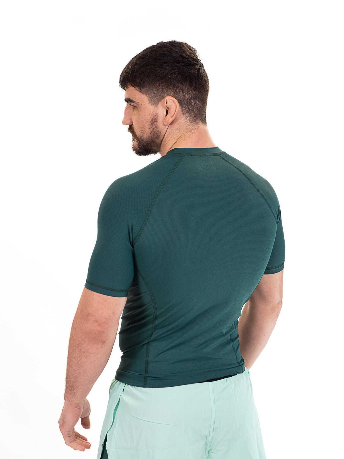 Rashguard Metal Boxe performance manches longues couleur Deep Waters pour MMA et jiu-jitsu, tissu respirant et compressif
