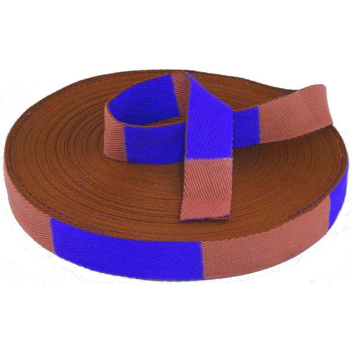 Rouleau de Ceinture Judo Bleu/Marron