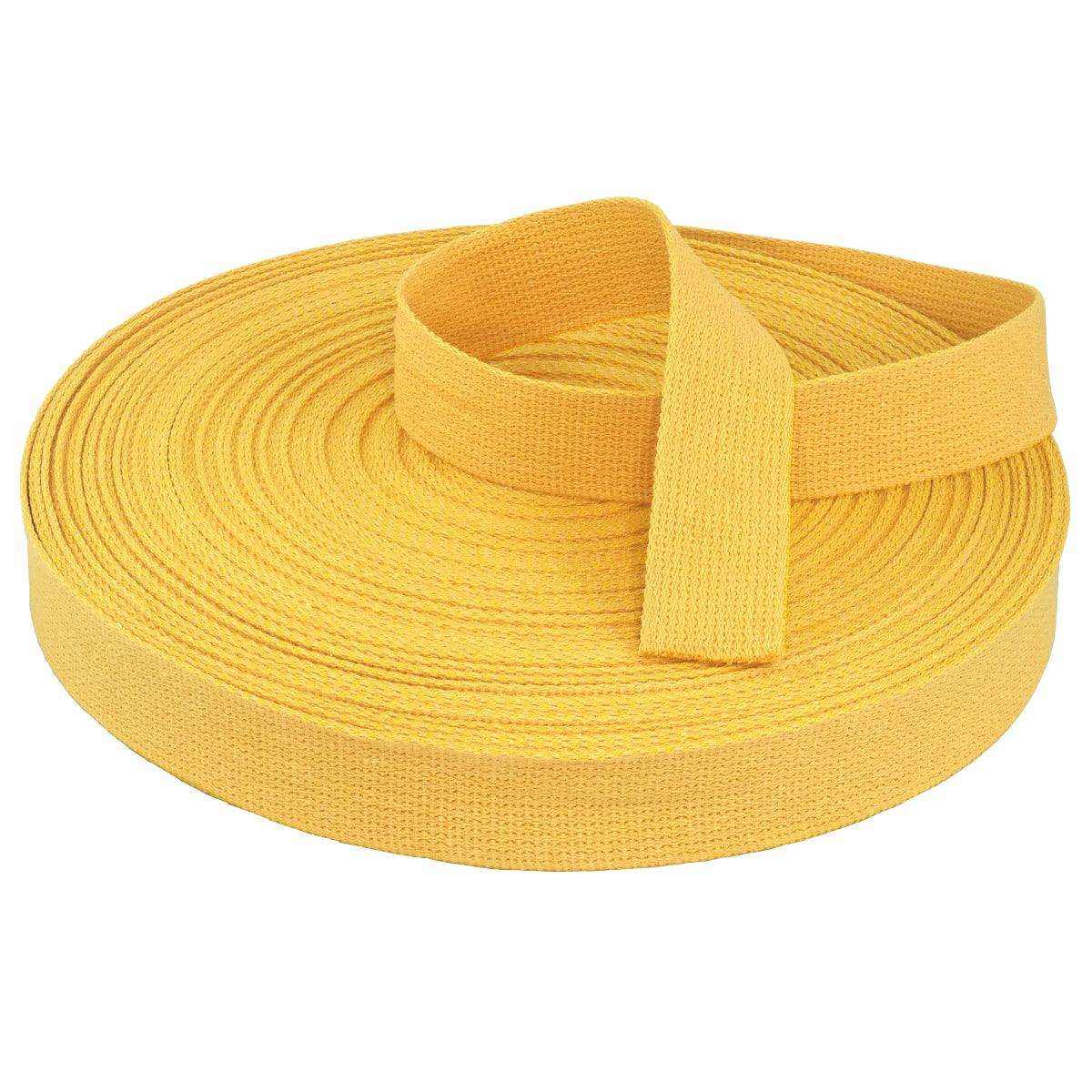 Rouleau de Ceinture Judo Jaune - Boutique des Arts Martiaux