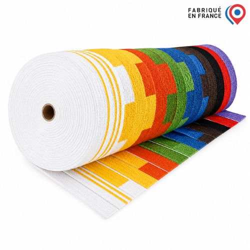 Rouleau de ceinture judo 50 m coton fabrication française pour arts martiaux