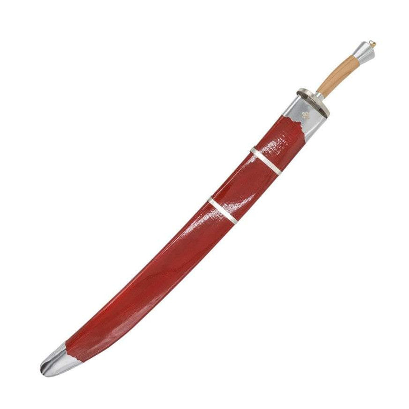 Sabre de Kung Fu acier chromé FUJIMAE lame rigide - 80 cm