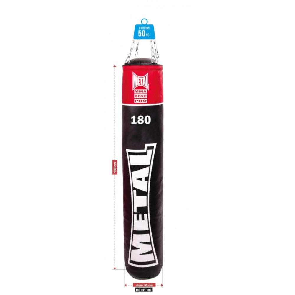 Chaînes, anneaux et tourillons livrés avec le sac de frappe Metal Boxe Club Line