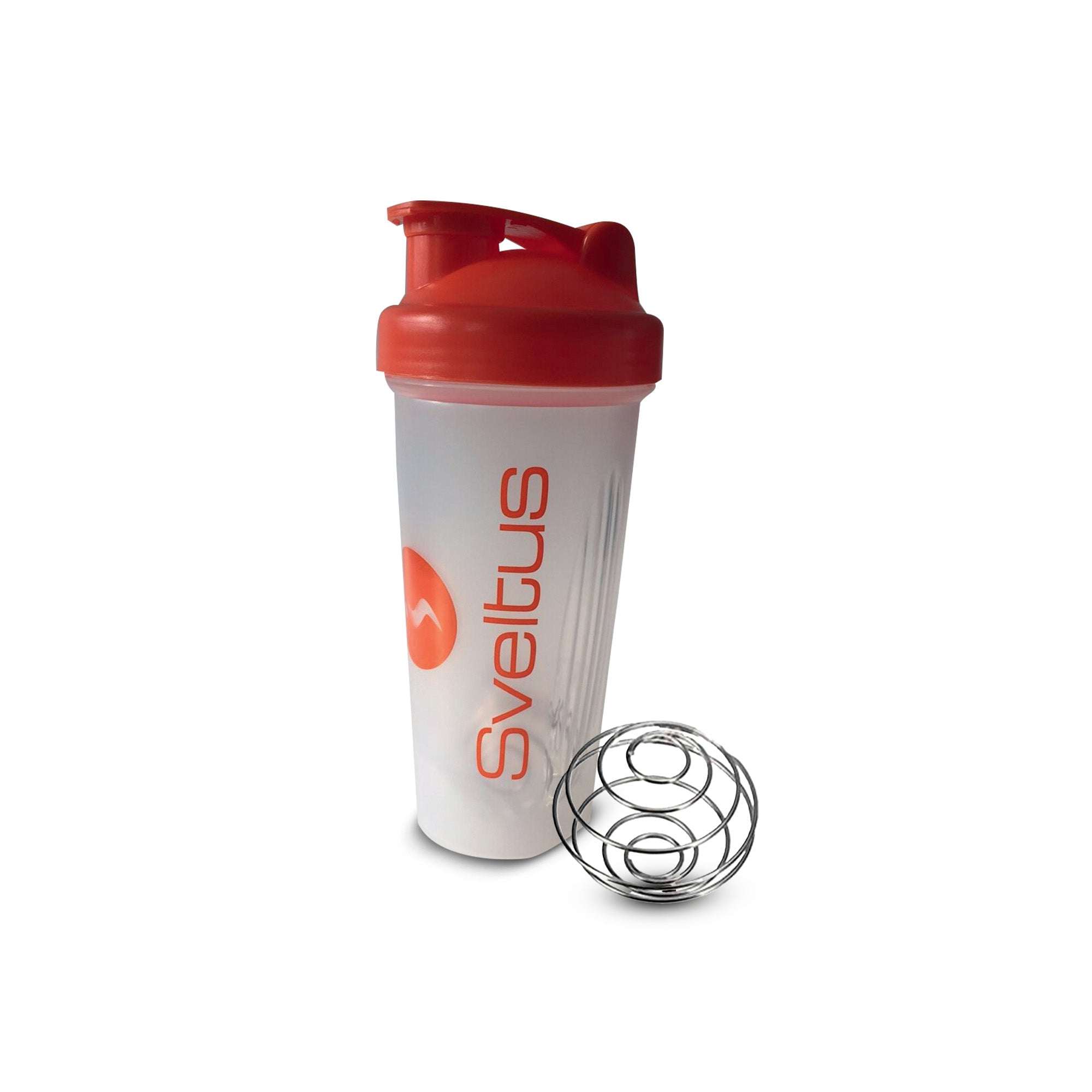 Shaker 600 ml Sveltus compact et étanche pour boissons protéinées sportives
