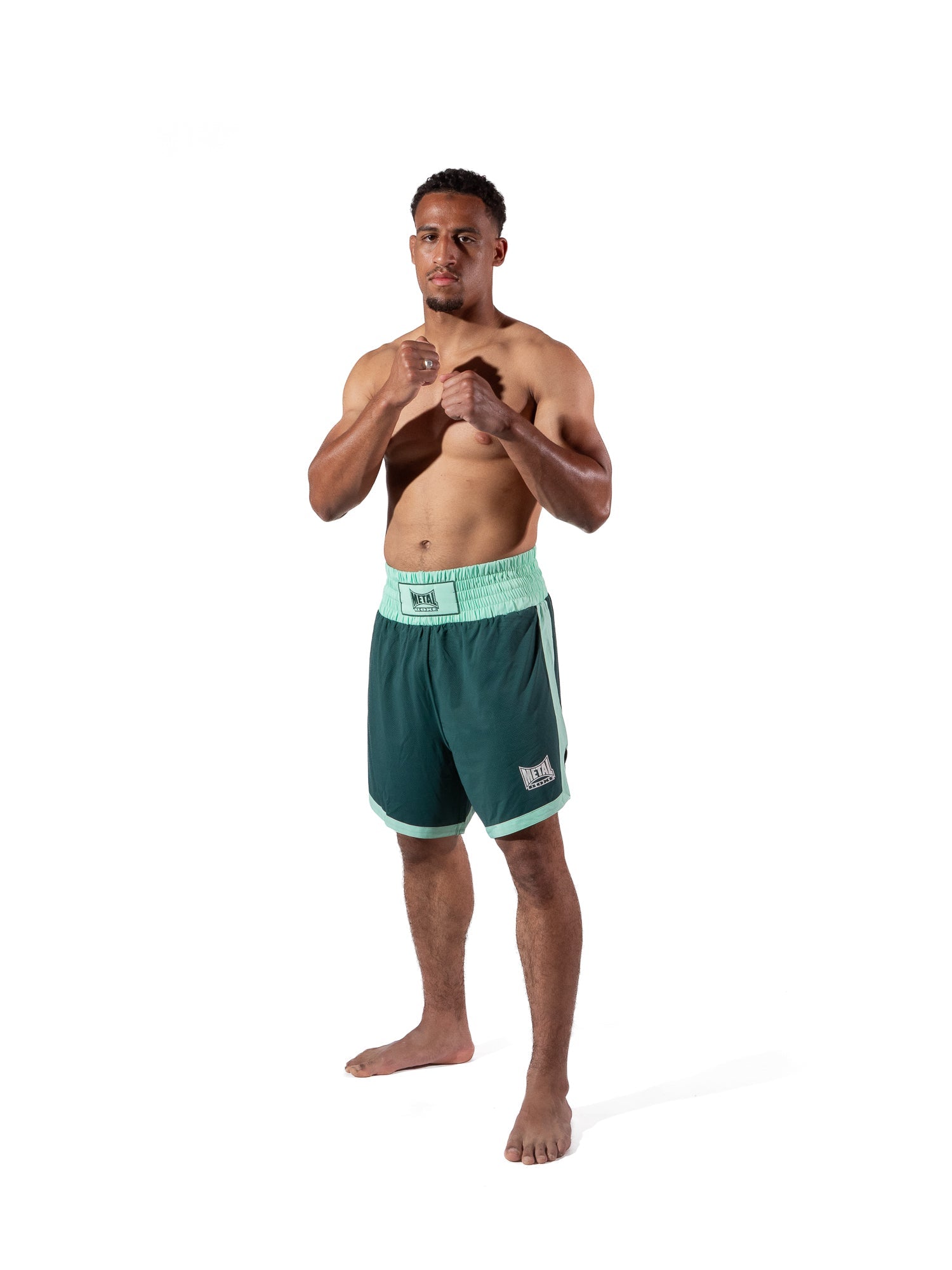 Short de boxe Metal Boxe ONE Deep Waters vu de dos