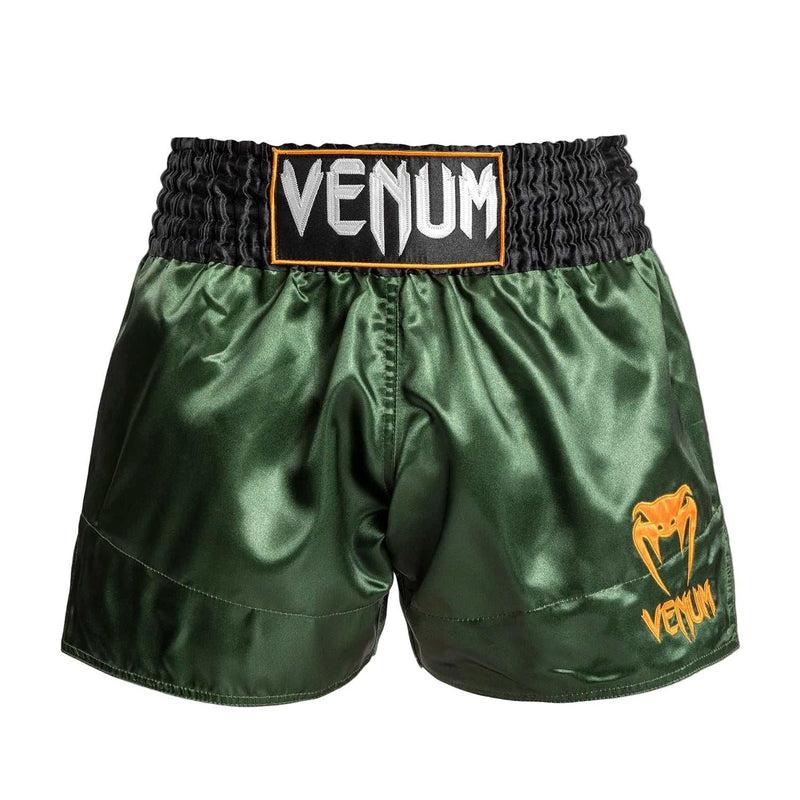 Short de Muay Thai Venum Classic 2.0 - Vert/Or/Noir