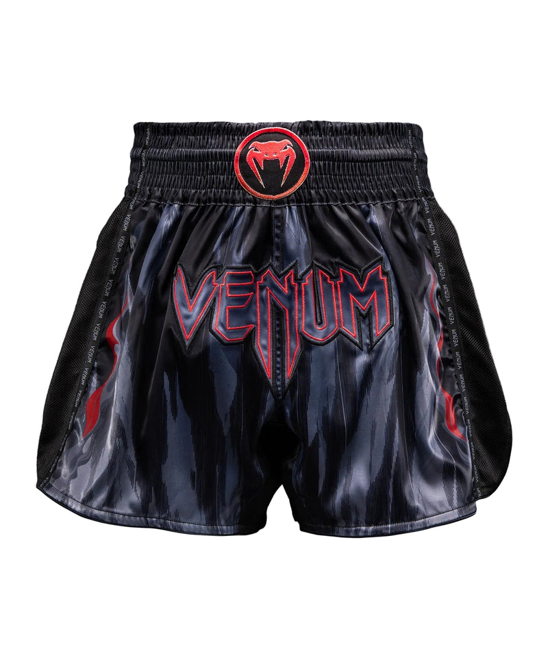 Short de Muay Thaï Venum Demon - Noir/Gris