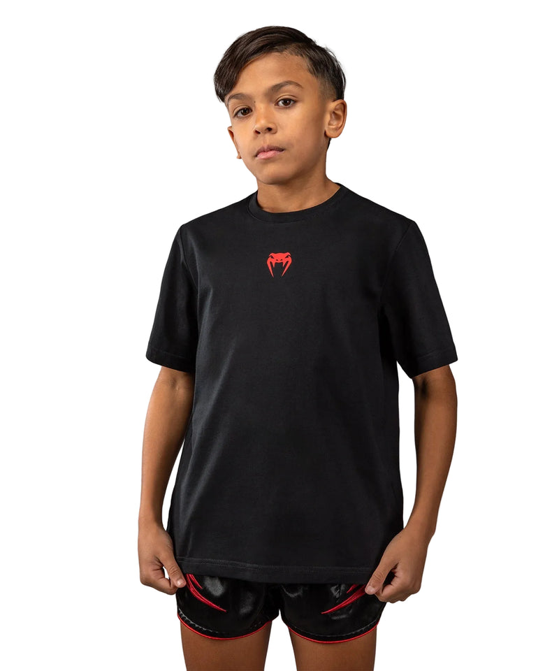 T-shirt Venum Attack Kids - Noir/Rouge