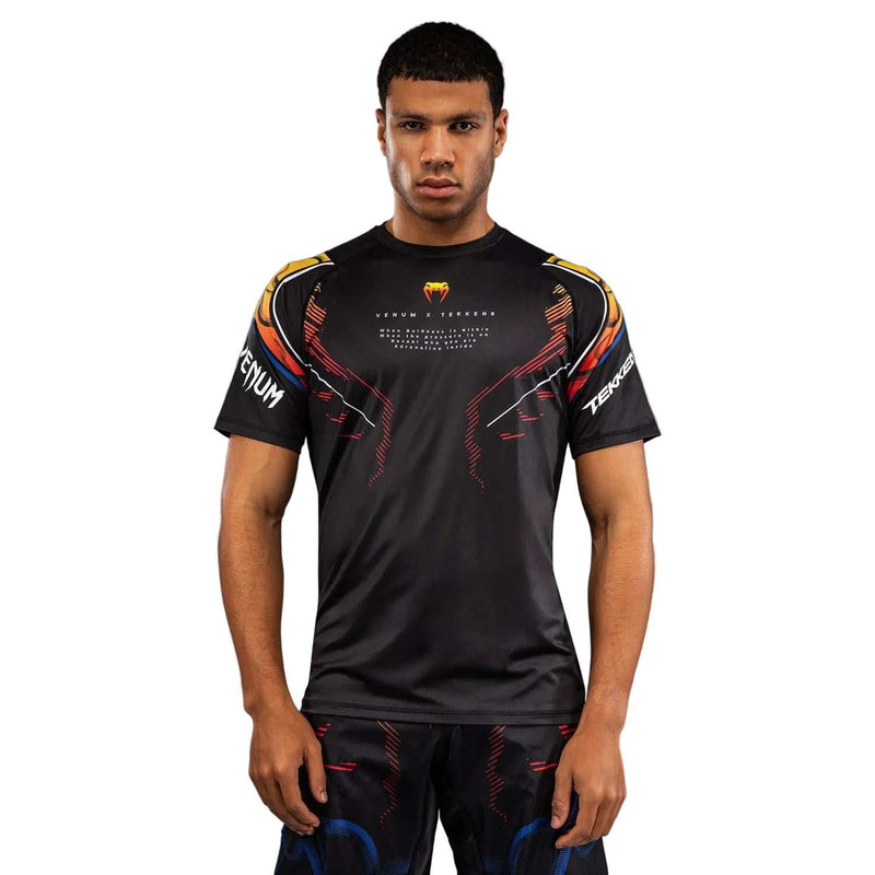 T-shirt Venum x TEKKEN 8 Dry-Tech Yoshimitsu - Noir/Orange