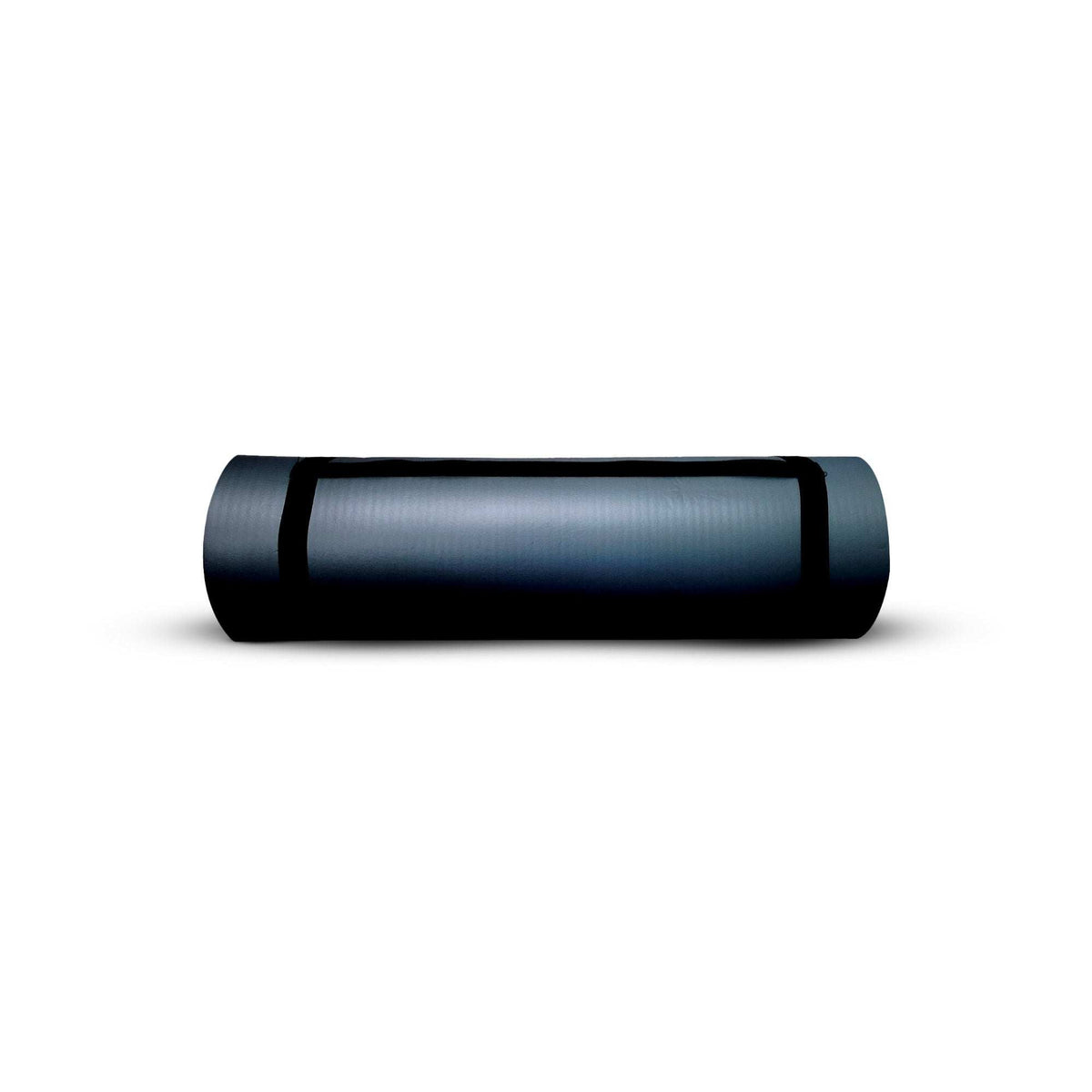 Tapis training noir antidérapant 140x60 cm pour fitness et renforcement musculaire
