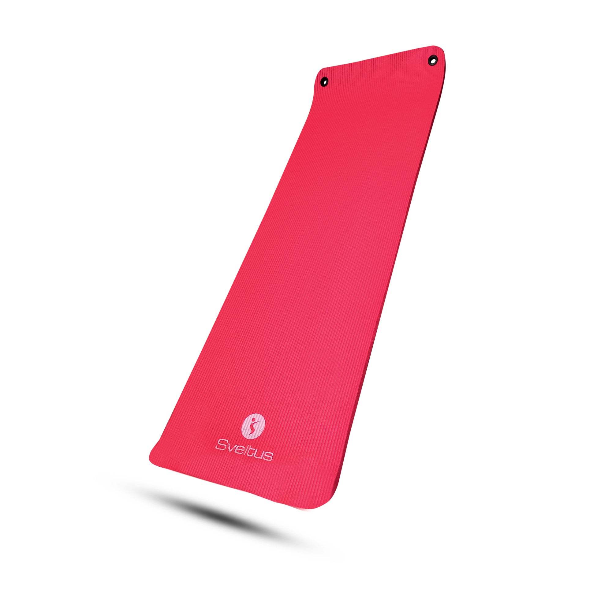 Tapis training rouge 180x60 cm Sveltus confortable et antidérapant pour fitness et yoga