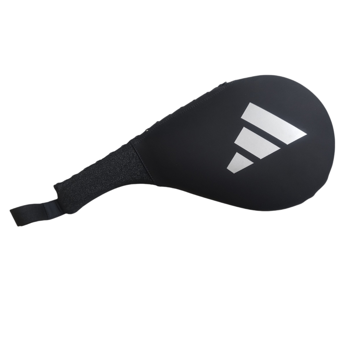 Raquette de Taekwondo simple Adidas Premium noir avec mousse haute densité et grip antidérapant
